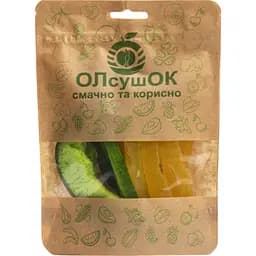 Мікс цукатів папаї та помело сушені (цукати) ОЛсушОК 100 г