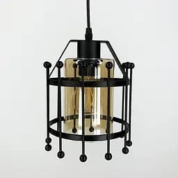 Підвіс Лофт у чорному корпусі Line.F Колір плафона Графітовий - мініатюра 4