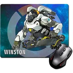 Ігрова поверхня Nextprint Вінстон Овервотч Winston Overwatch 300 х 250 мм (822552)
