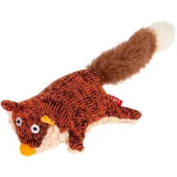 Игрушка для собак GiGwi Plush Лиса, с пищалкой, 9 см (75043)