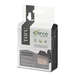 Наполнитель для кошачьего туалета Essence с тофу с углем 6 л