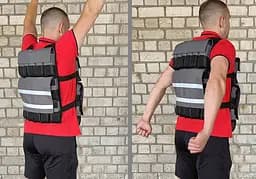 Жилет обважувач Armor 18 кг набірний з кроком 0.5 кг EasyFit fit0024826 - мініатюра 3