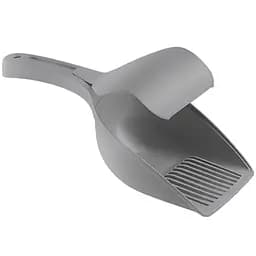 Лопатка для котячого туалету Stefanplast Twice 27.5x12.5x11 см сіра