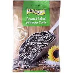 Семена подсолнечника Serano жареные соленые 100 г