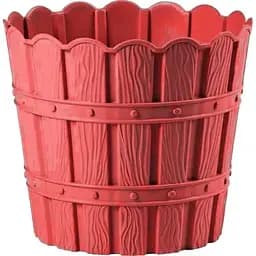 Горщик для квітів Violet House з дренажем 7 л (1048 BAMBOO RED 7 л.)