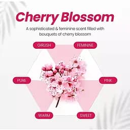 Шампунь для волосся Kundal Tea Tree & Macadamia Deep Cleansing Shampoo Cherry Blossom проти лупи з ароматом вишневого цвіту натуральний 500 мл - мініатюра 3