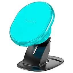 Держатель HOCO H2 Crystal magnetic (center console) зеленый