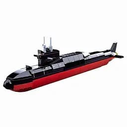 Конструктор Sluban M38-B0703 Підводний човен 1:450, 269 деталей, довжина моделі 35 см, різнокольоровий