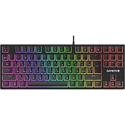 Клавіатура GamePro MK80B Blue Switch RGB USB Black [113542]