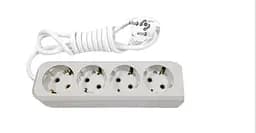 Удлинитель на 3 метра и 4 гнезда (провод 100% медь) с заземлением MODERN (18284)