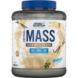Гейнер Applied Nutrition Critical Mass Professional, 2.4 кг - Ваніль