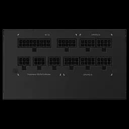 Блок живлення Gigabyte 850 Вт P850GM, Black, модульний, 120 мм (HYB), Active PFC, 80 Plus Gold, MB: 20+4 pin, CPU: 4+4 pin, VGA: 4 x 6+2 pin, 3xMolex / 1xFDD/ 8xPOP/ (GP-P850GM) - мініатюра 6
