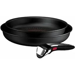 Набір посуду Tefal Ingenio Excellence+ 3 предмети чорний (P0009553)