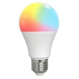 Лампа разноцветная Moes RGB E27 9 Вт 806 лм умная из bluetooth (BB-TDA9-RCW-E27-MS)