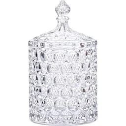 Конфета Yiwu из хрустального стекла Crystal Imperial со стеклянной крышкой 15 см HP-4-103