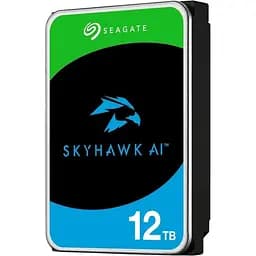 Накопитель HDD Seagate SATA 12,0 ТБ SkyHawk AI Surveillance 7200 об/мин 512 МБ (ST12000VE003)