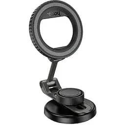 Держатель Hoco View folding magnetic ring Car holder center console H77