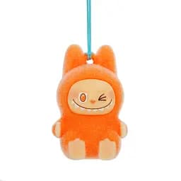 Игрушка миниатюрная Labubu Лабубу The Monsters оранжевая