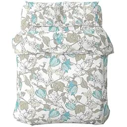 Комплект постільної білизни Home Line Весняний вечір 215х143 см блакитний (169930)