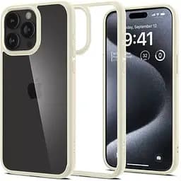 Прозорий чохол Spigen Ultra Hybrid Mute Beige для iPhone 15 Pro (ACS06712)
