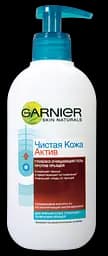 Очищувальний гель від прищів Garnier Skin Naturals Чиста шкіра Актив, 200 мл