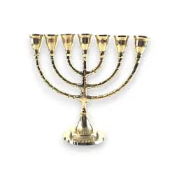 Підсвічник Менора 15.5х18х6.5 см бронзовий