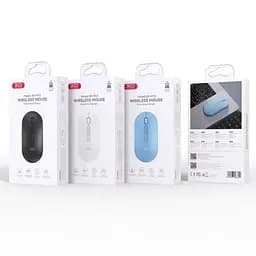 Комп'ютерна мишка XO M13 Tri-mode bluetooth Wireless Silent Mouse Біла - мініатюра 3
