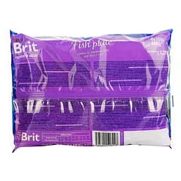 Набір вологих кормів для дорослих котів Brit Premium Cat pouch Рибна тарілка 400 г (4 уп. Х 100 г) - мініатюра 3