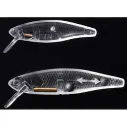 Воблер Jackall Tiny Fry 65SP 65mm 5.6g Ghost Perch - мініатюра 3