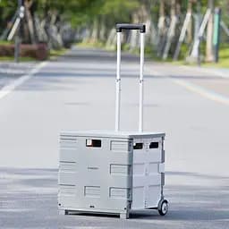 Складаний переносний візок Xiaomi MAIWEI Folding Storage Trolley Case 55L (TN-SNX02) - мініатюра 5