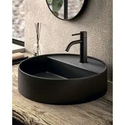 Змішувач для раковини Paffoni Light без донного клапана black matt LIG071NO, Чорний матовий - мініатюра 4