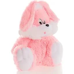 Зайчик сидячий Alina 55 см розовый