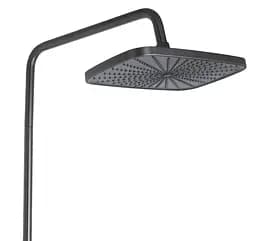 Душова система універсальна Qtap Gemini Gunmetal Black PVD з виливом QTGEM111GMB45688 - мініатюра 4