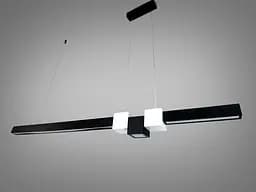Сучасний підвісний LED світильник Diasha 7528/1000BK, чорний, 121 см, 28 W, 0-10 м2 - мініатюра 4