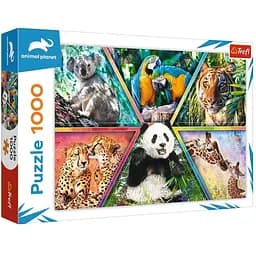 Пазл Trefl Царство тварин колаж 1000 ел. (10672)