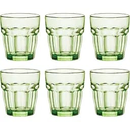 Набір склянок Bormioli Rocco Rock Bar Mint, 270 мл, 6 шт. (418930B03321990/6)