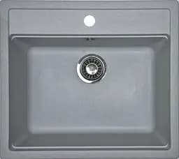 Кухонна мийка Adamant STEP сіра 565x500x190 мм, без крила 56,5 см