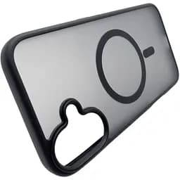 Чохол-накладка BeCover Metal Buttons Case (MagSafe) для Apple iPhone 16 Plus Black (712093) - мініатюра 3