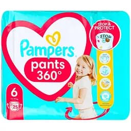 Підгузки трусики Pampers Pants 6 (15+ кг), 15 шт.