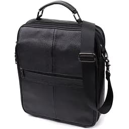 Чоловіча сумка з ручкою для перенесення в руці з натуральної шкіри Vintage 27х33х9,5 см sum0027493