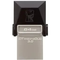 Гібридний накопичувач Kingston 2 в 1 USB + microUSB 64 GB DT MicroDuo OTG