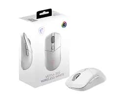 Mиша USB OPTICAL WRL GAMING VERSA 300 W WHITE MSI - мініатюра 5