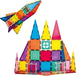 Конструктор магнитный Picasso Tiles Magnetic Building Blocks 36 деталей (PT36B)