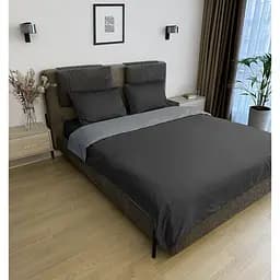 Постільна білизна Sonex Venezia двостороння сімейна чорна/сіра (SO102448)