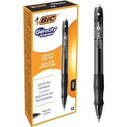 Ручка гелевая BIC Gel-Ocity Original 0.35 мм 12 шт. черная (829157)