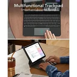 Чохол-клавіатура ESR Rebound Magnetic Keyboard Case 360 ​​US Layout-Black для iPad Air 11" (2024) | iPad Pro 11" M1 | M2 Chip (2021 | 2022) | iPad Air 10.9" 4 | 5 M1 (2020 | 2022) (6B0140901) - мініатюра 5