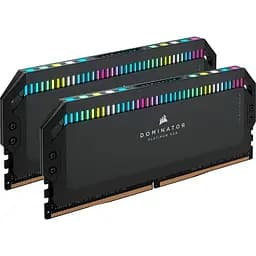 Модуль памяти Corsair DDR5 64GB (2x32) 6000MHz DOMINATOR PLATINUM RGB Black XMP 3.0 (CMT64GX5M2B6000C40) Б/у