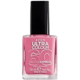 Швидковисихаючий лак для нігтів Avon УльтраКолір за 60 секунд Bubblegum 10 мл (49469289)