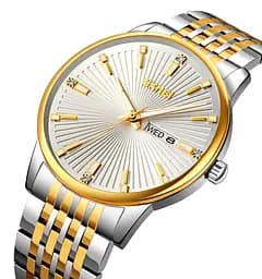 Наручний годинник чоловічий 9323TGDSI Silver/Gold-Silver Skmei acs0030912 - мініатюра 2