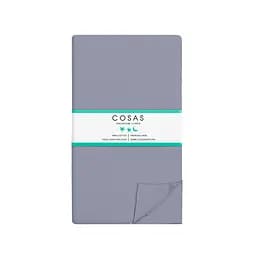 Простирадло Cosas на резинці 100х200 stormy, стальний (Steel_100x200x20) - мініатюра 4